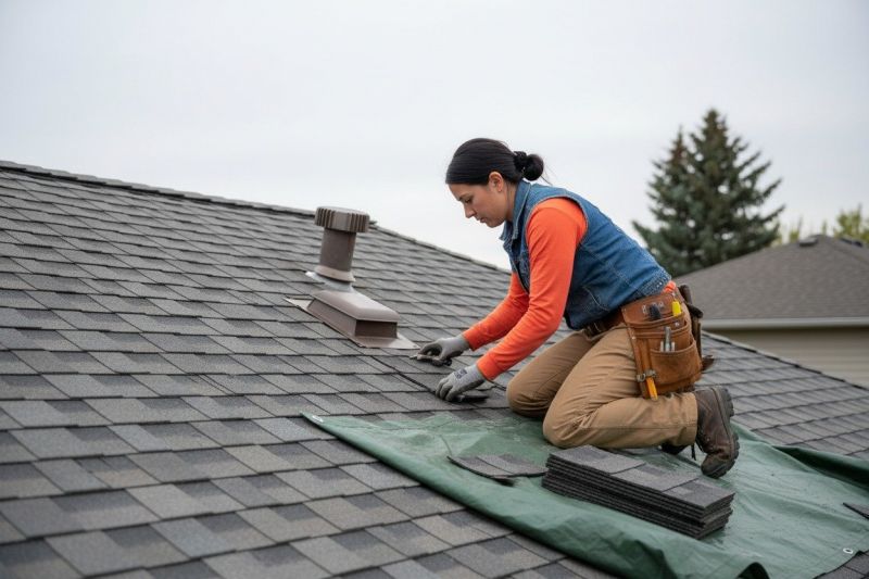 Local Roof Reshingling pros at work