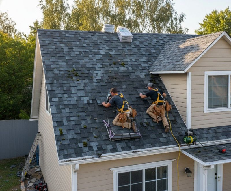 Roof Reshingling